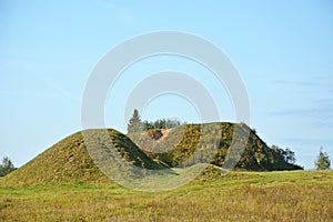 Burial mound- the place, as a legend says, where is the Prophetic Oleg Funeral