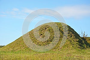 Burial mound- the place, as a legend says, where is the Prophetic Oleg Funeral