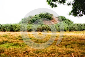 Burial mound at Sutton Hoo