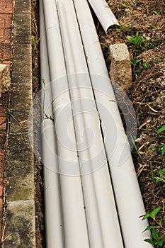 Buried cable communication pipelines