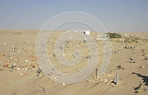 Buried cemetery, Angola