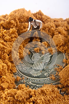 Buried Seal of the United States
