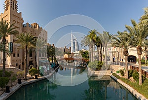 Burj Al Arab Hotel and Souk Madinat Jumeirah