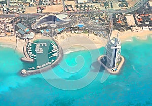 Burj Al Arab, Jumeirah Beach Hotel, Dubai