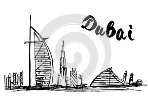 Burj Al Arab Jumeirah and Jumeirah Beach Hotel - Dubai