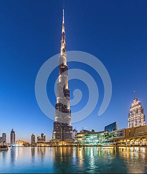 Burj Al-Khalifa in Dubai