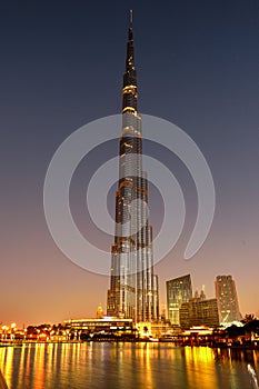 Burj Khalifa in Dubai photo