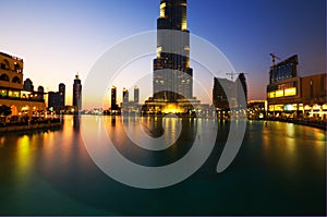 Burj Khalifa Dubai tallest building in the world