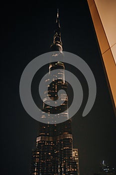 Burj Khalifa - Dubai, United Arab Emirates night