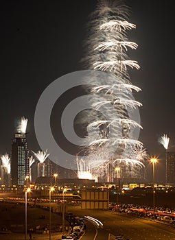 Burj Khalifa Fireworks