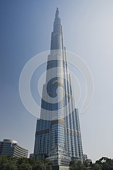 Burj Khalifa skyscraper in Dubai