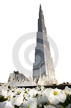 Burj Khalifa skyscraper in Dubai, U.A.E