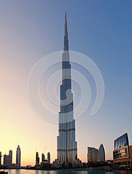 Burj Khalifa, the tallest building in the world