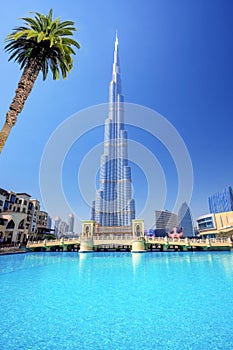 Burj Khalifa is the tallest building in the world, Dubai, UAE