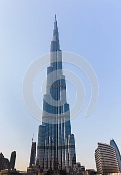 Burj Khalifa - the world's tallest tower at Downtown Burj Dubai