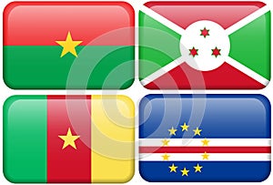Burkina Faso, Burundi, Cameroon, Cape Verde