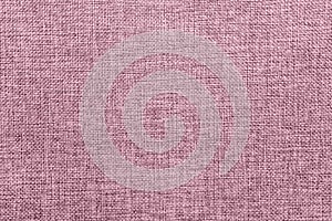 Burlap background colored in pale pink blend