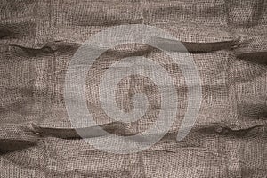Burlap background texture for design and writing text
