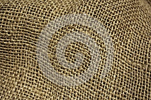 Burlap fabric background