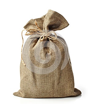 Burlap sack