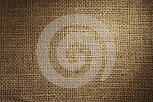 Burlap texture