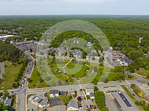 Burlington historic town center, Massachusetts, USA