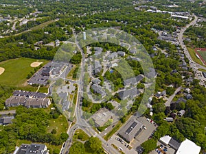 Burlington historic town center, Massachusetts, USA