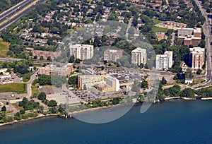 Burlington Ontario aerial photo