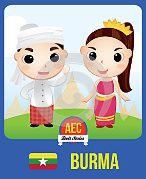 Burma AEC doll