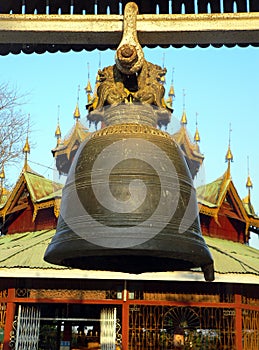 Burma. Kyaukme Monastery Bell