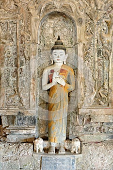 Burma, Mrauk U temple, Andaw Paya