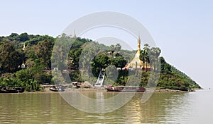 Burmese Island Pagoda