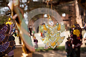 Burmese puppet, Myanmar