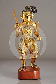 Burmese statue of Nat photo