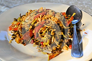 Burmese Tea Leaf Salad Lahpet