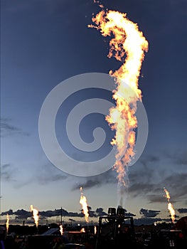Burn at Mass Ascension during Albuquerque International Balloon Fiesta! photo