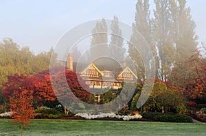 Burnaby Art Gallery in deer lake park