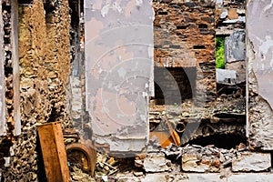 Burned Abandoned House in White Clay Creek