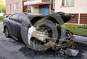 Burned auto