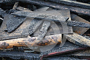 Burned Down Cabin