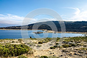 Burned landscape, Serra da Estrela, Portugal