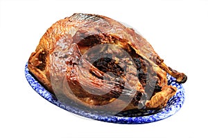 Burned turkey