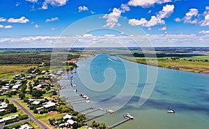 Burnett River, Bundaberg Queensland Australia photo