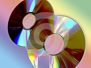 Burnig cds photo