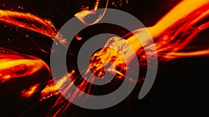 Burning abstract background fire flames yellow red