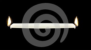 Burning the candle at both ends