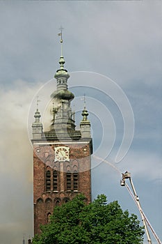 Burning church 4