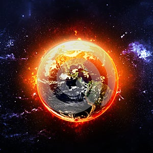 Burning Earth