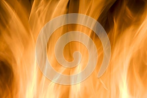 Burning fire