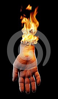 Burning Hand